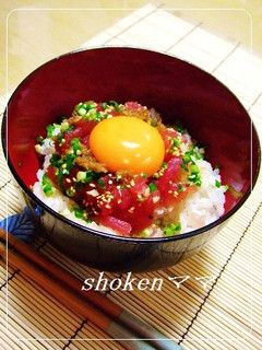 超簡単!まぐろのたたき丼ユッケ風♪-レシピのメイン写真