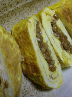 納豆オムレツ-レシピのメイン写真