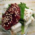 さっぱり副菜♪ 山芋の紫蘇巻き梅肉和え☆