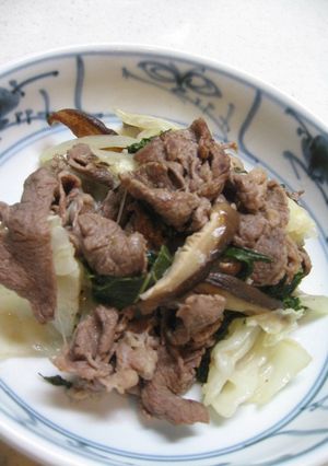 ポン酢で蒸し焼き肉野菜-レシピのメイン写真