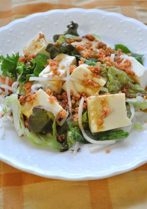野菜たっぷり☆お豆腐サラダ♫-レシピのメイン写真