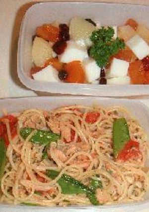 スパゲッティ焼きそば風弁当　●for女子高生-レシピのメイン写真