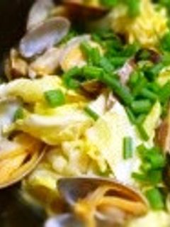 あさりとキャベツの酒蒸し☆-レシピのメイン写真