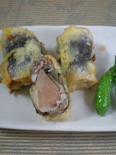 新生姜のいわし巻き揚げ-レシピのメイン写真