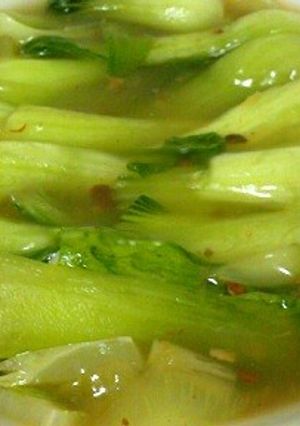 主役はチンゲン菜-レシピのメイン写真