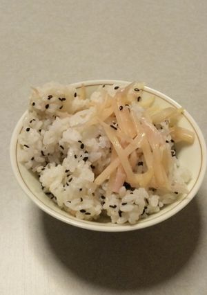 新生姜ご飯-レシピのメイン写真