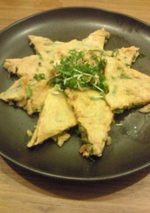 ニラとキムチのスタミナ*チヂミ-レシピのメイン写真