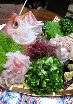 鯛の刺身2種盛り-レシピのメイン写真