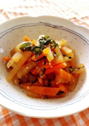 大根と人参のホッと☆さっぱり☆おかず♪-レシピのメイン写真