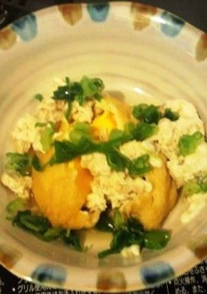 たまご入り油揚げ-レシピのメイン写真