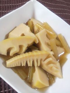 筍と蕗の煮つけ-レシピのメイン写真