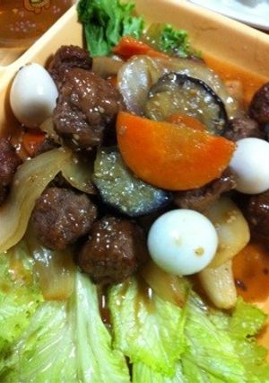野菜たっぷり肉だんご♬甘酢ソース-レシピのメイン写真