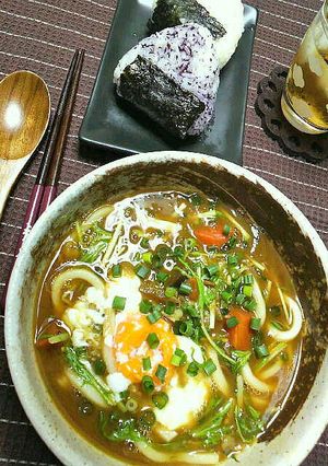 余ったカレーで簡単カレーうどん-レシピのメイン写真