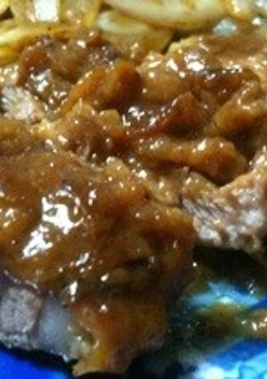 豚肉ソテーりんごソース-レシピのメイン写真