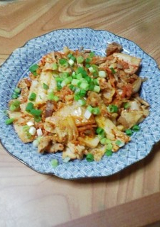 きのこと豚キムの炒め物-レシピのメイン写真