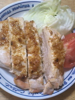 ふんわり鶏むね味噌マヨ焼き-レシピのメイン写真