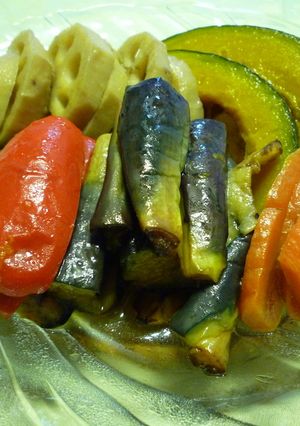 野菜の揚げ浸し-レシピのメイン写真