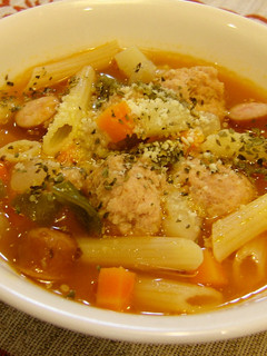 夏こそ野菜いっぱい♪マカロニスープ-レシピのメイン写真