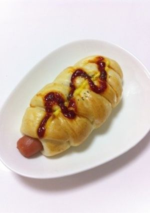 ＊HB使用＊ウインナーパン-レシピのメイン写真