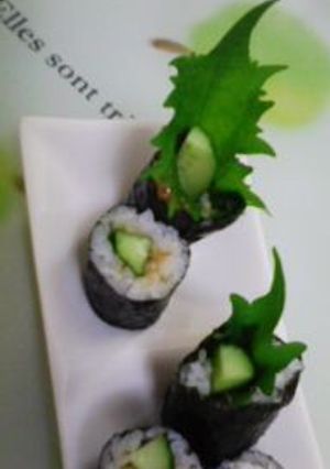 ✿ねぎ味噌の細巻き-レシピのメイン写真