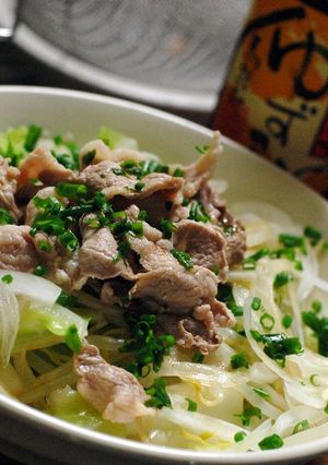 簡単さっぱり豚の冷しゃぶサラダ！-レシピのメイン写真