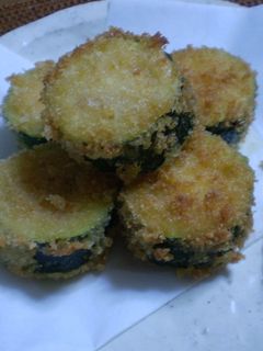 クリームチーズ入りズッキーニのフライ-レシピのメイン写真
