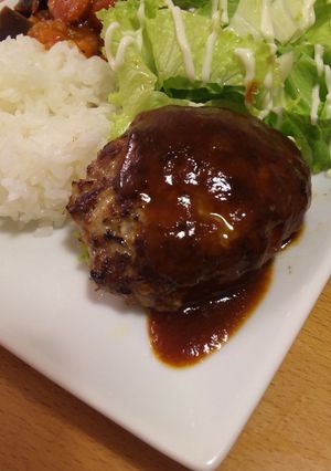 我が家のハンバーグ-レシピのメイン写真