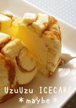 簡単・うずうずアイスケーキ-レシピのメイン写真