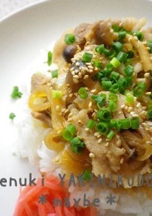 簡単・手抜き調理で焼肉丼-レシピのメイン写真