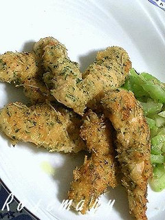 ササミの香草パン粉焼き-レシピのメイン写真