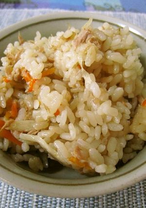 シーチキンと新しょうがの炊き込みご飯-レシピのメイン写真