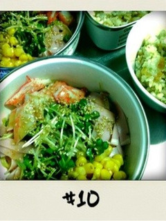 お弁当に冷やし中華-レシピのメイン写真