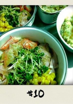 お弁当に冷やし中華-レシピのメイン写真