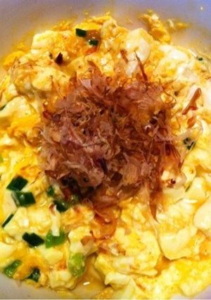 ♡火、包丁不要！超手抜き☆たまごとじ♡-レシピのメイン写真