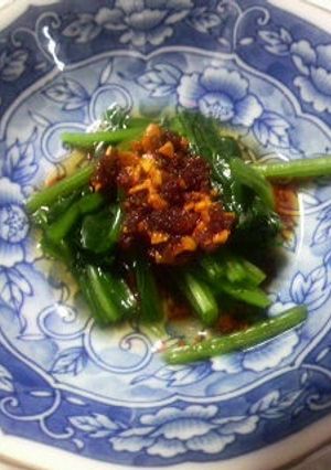 食べるラー油とほうれん草のサラダ-レシピのメイン写真