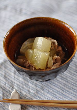 瓜と豚肉のあんかけ煮-レシピのメイン写真