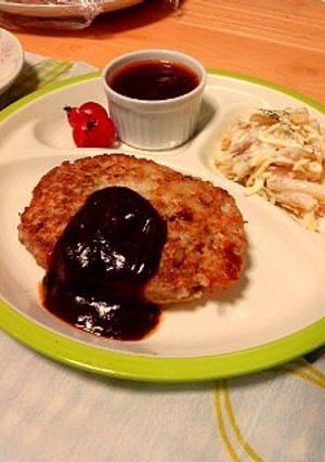 お母さんのふわふわ豆腐ハンバーグ-レシピのメイン写真
