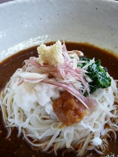 ネバネバトリオの冷汁 ぶっかけそうめん-レシピのメイン写真