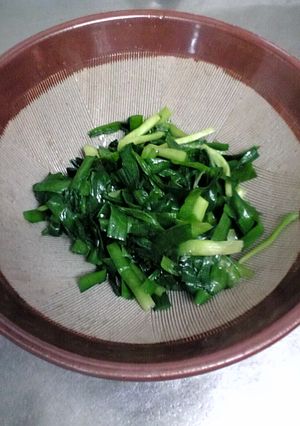 簡単過ぎる　にらのおひたし-レシピのメイン写真