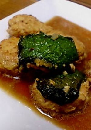鶏つくねの照り焼き-レシピのメイン写真