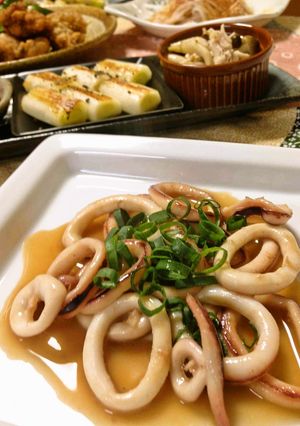 簡単！おいし〜♪するめいかのバター醤油-レシピのメイン写真