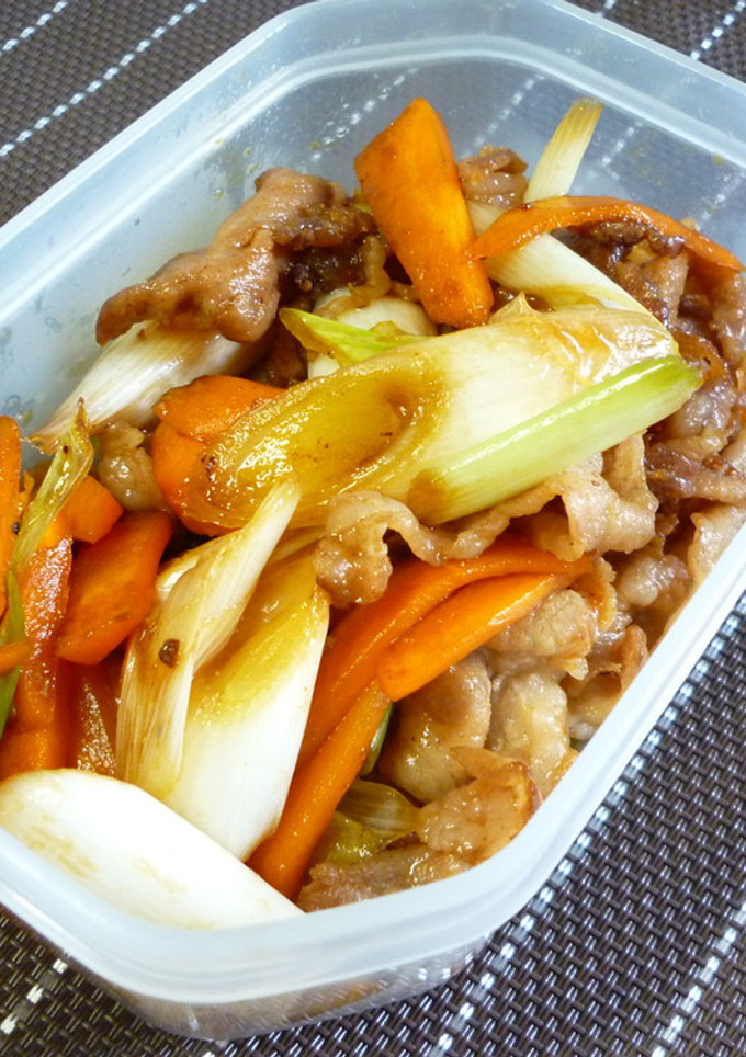 豚肉とネギの甘辛炒め-レシピのメイン写真