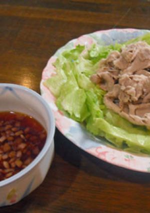 岩下の新生姜まるごと冷しゃぶのたれ-レシピのメイン写真
