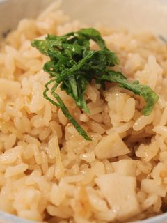 蒲鉾と茗荷の炊き込みご飯-レシピのメイン写真