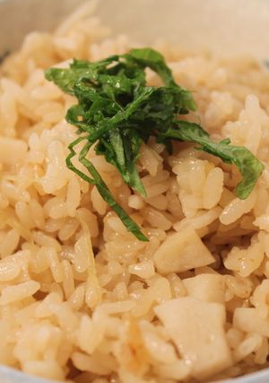 蒲鉾と茗荷の炊き込みご飯-レシピのメイン写真