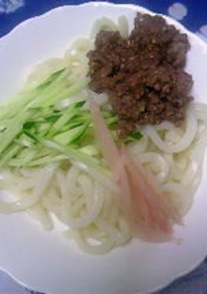 夏★新生姜で汗かきジャージャーうどん-レシピのメイン写真