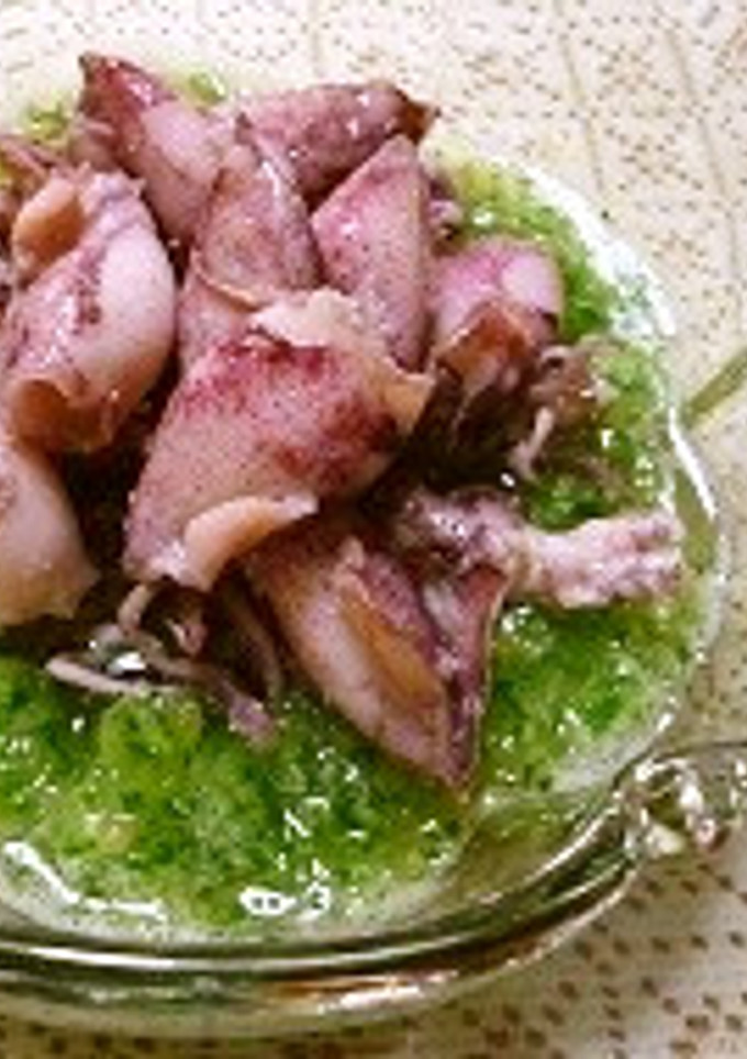 ヒイカのおろしきゅうり和え-レシピのメイン写真