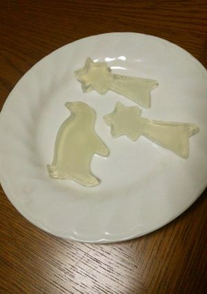 キラキラかわいい　りんごのゼリー-レシピのメイン写真