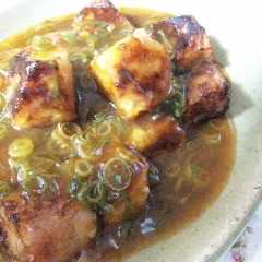 รูปของ 焼きシュウマイのピリ辛あんかけ