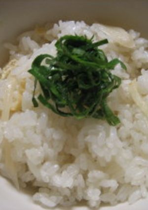 新しょうがの炊き込みごはん-レシピのメイン写真
